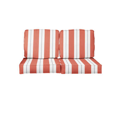 2 piece outdoor discount cushions